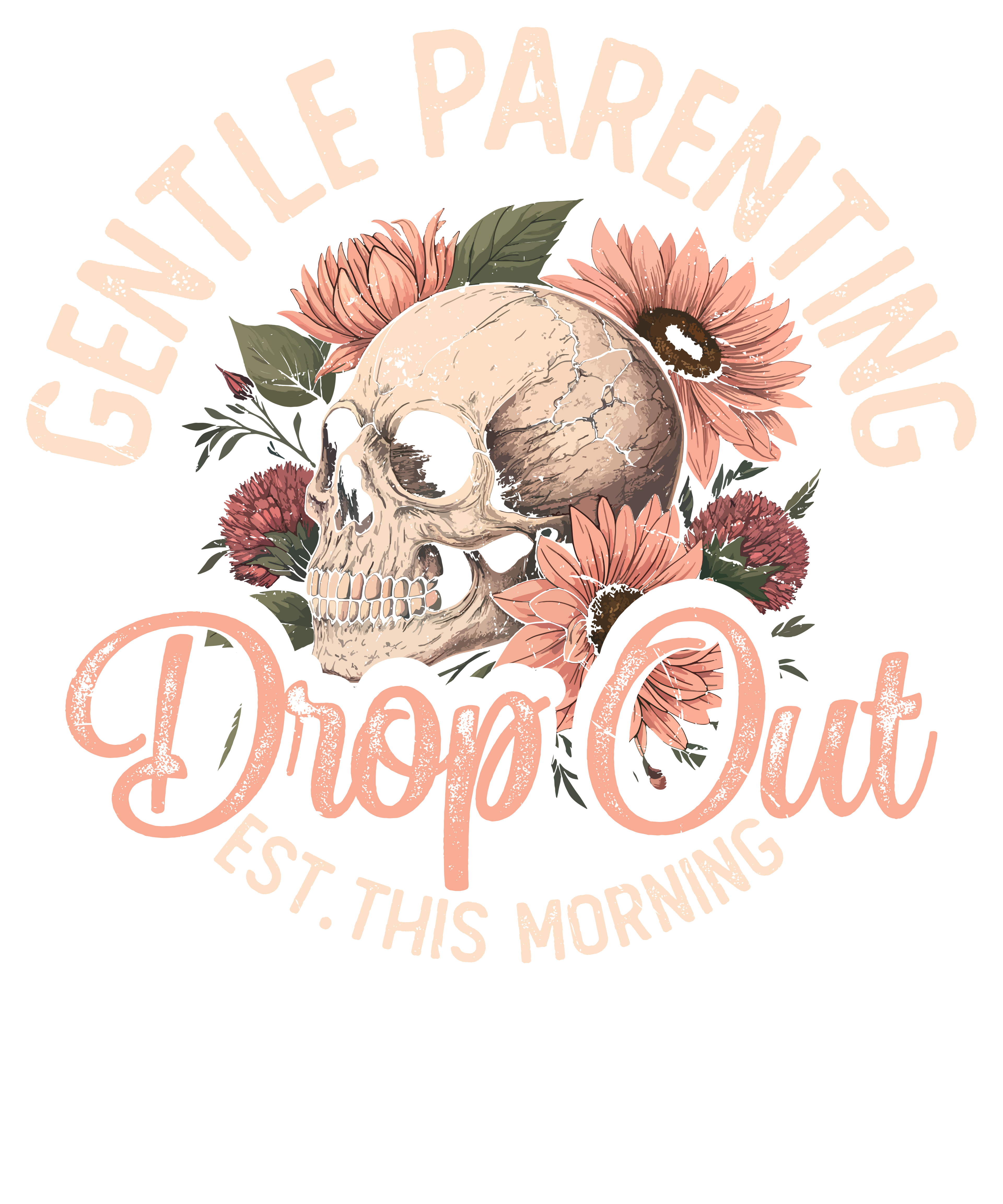 15oz coffee mug Gentle parenting drop out