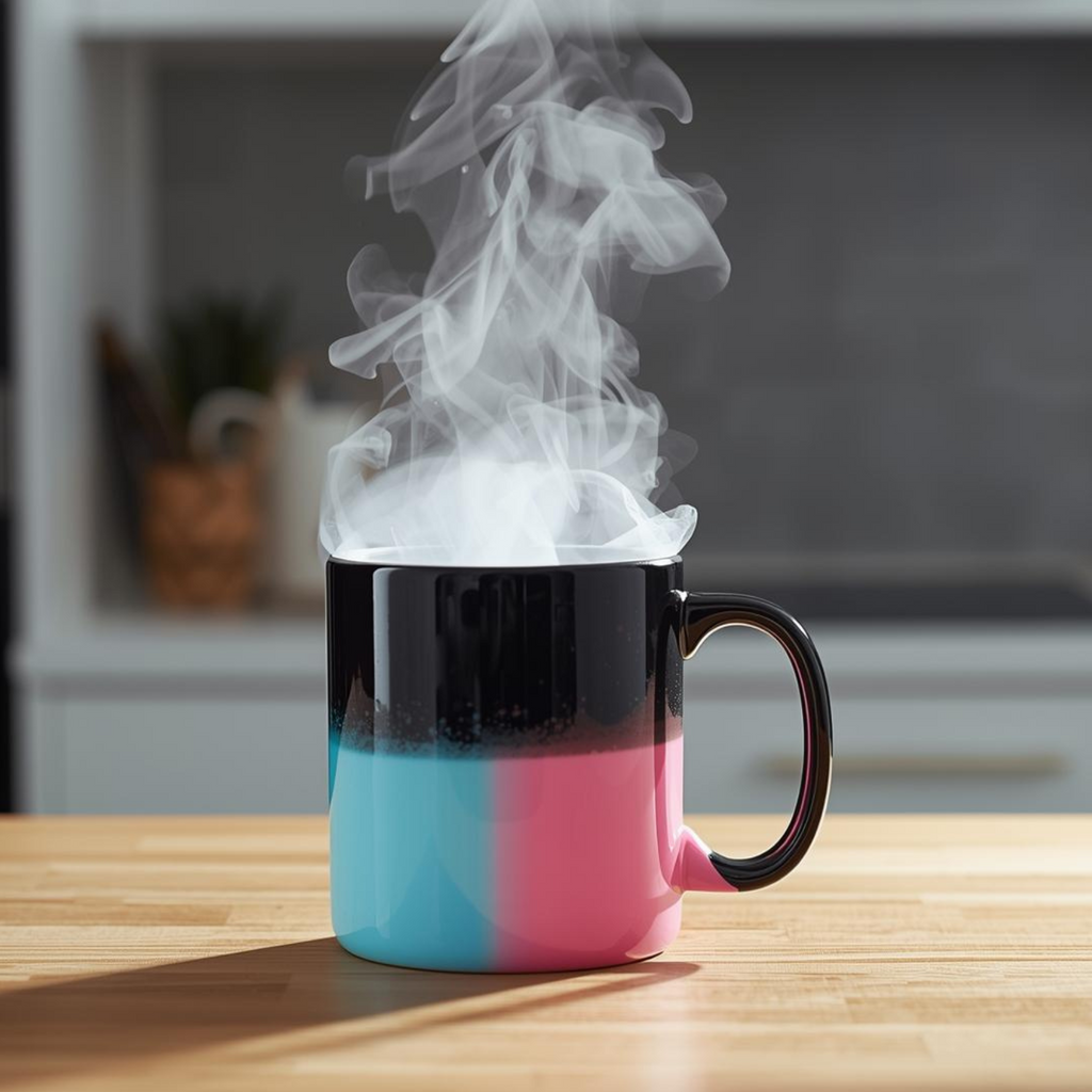 15oz Gender reveal, magic color changing mug